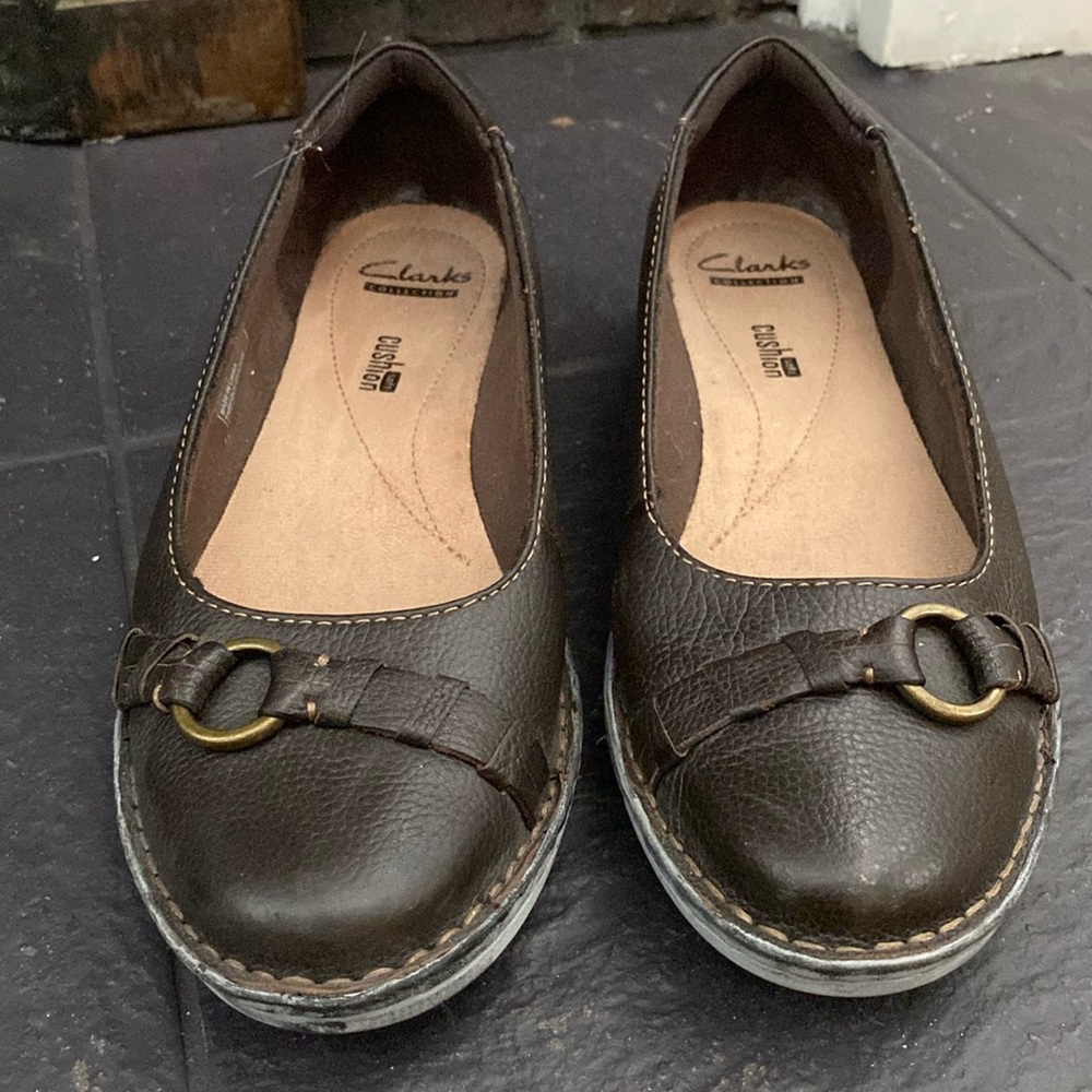 Clarks Slip Ons